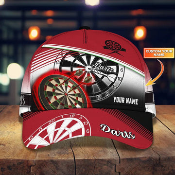Maxcorners 3D Classic Cap Darts Personalized Name Cap LM0402
