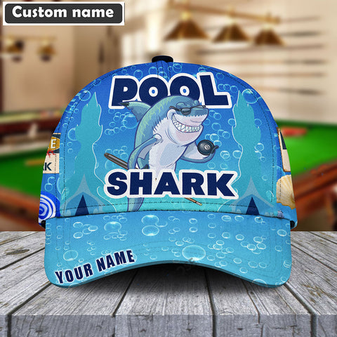 Maxcorners Billiards Pool Shark Personalized Name Cap