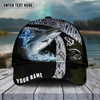 Maxcorners Fishing Cross Water Skinfish Water Sport Pattern Personalized Name 3D Cap (11 Breeds)