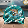 Maxcorners Fishing Scale Pattern Splash Water Personalized Name 3D Cap  (9 Breeds)
