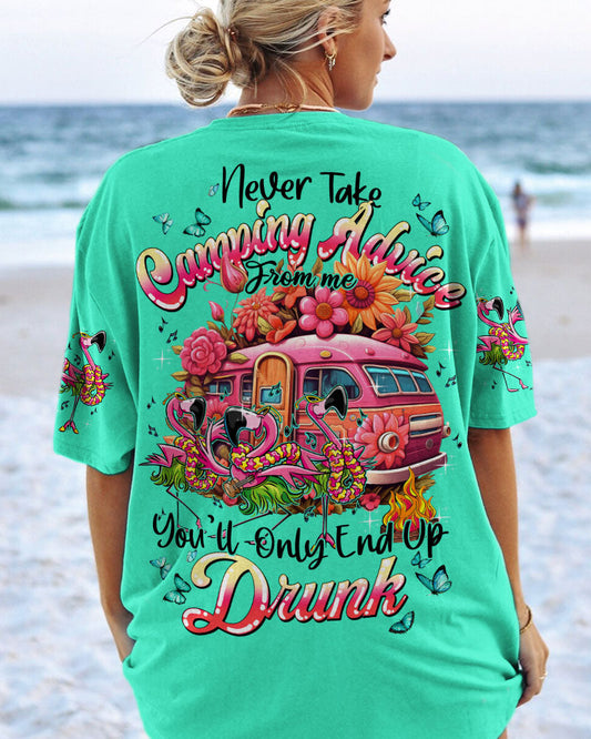 Maxcorners Camping Advice Flamingo All Over Print LM2101