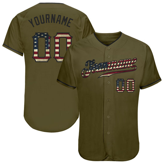Maxcorners Custom 3D American Flag With Pink Ribbon Breast Cancer Awareness Month Women Health Care Support Premium Baseball Jersey LM0210