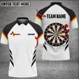 Maxcorners Germany Darts Personalized Name 3D Shirt