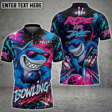 Maxcorners Bowling Shark 3D Unisex Shirt For Torrey Lee
