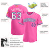 Maxcorners Custom Black Camo-City Cream Premium American Flag Fashion Baseball Jersey LM0210