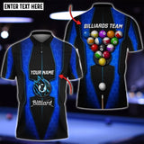 Maxcorners Billiards Player 8 Ball Personalized Name 3D Shirt