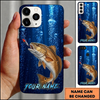 Maxcorners Underwater Bubble Custom Name Fishing Phone Case