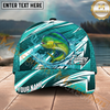 Maxcorners Fishing Scale Pattern Splash Water Personalized Name 3D Cap  (9 Breeds)