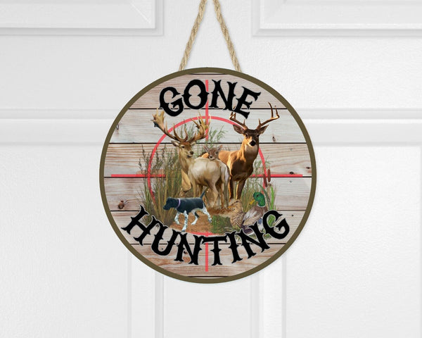 Maxcorners Hunting Wooden Sign