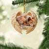 Maxcorners Personalized Sleeping Heeler Dog Christmas Ornament, Dog Angel Wings6
2D Flat LM2511
