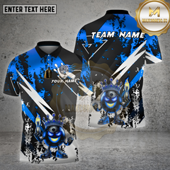 Maxcorners Bowling Fire King Ball Crown Flame Silver Multicolor Options Personalized Name, Team Name Unisex 3D Shirt