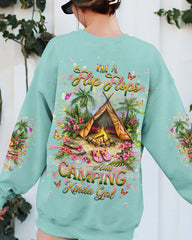 Maxcorners I'm A Flip Flops And Camping Kinda Girl All Over Print LM2101