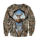 Max Corner Deer Hunting Art 3D All Over Printed Shirts Gift For Hunter