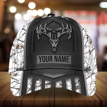 Maxcorners 3D All Over Print Baseball Cap Personalized Hunting Cap LM0402