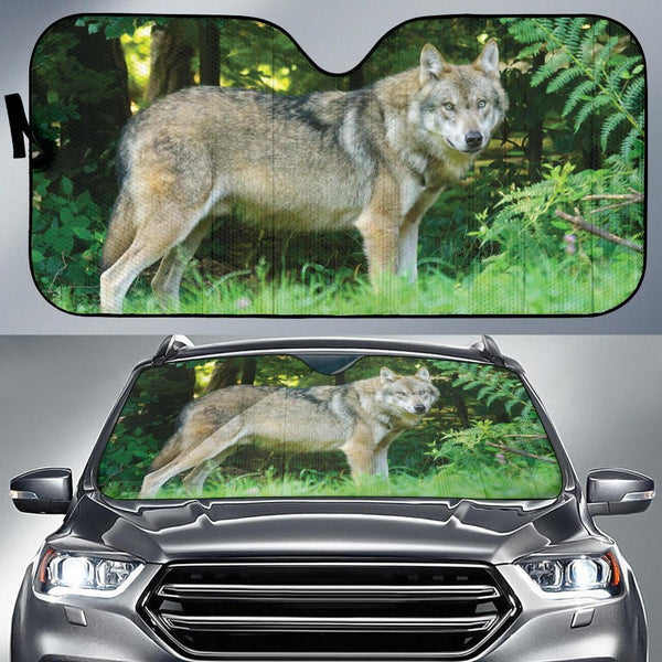 Maxcorners Wild Wolf Car Sun Shades