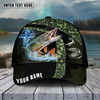 Maxcorners Fishing Cross Water Skinfish Water Sport Pattern Personalized Name 3D Cap (11 Breeds)