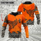 Maxcorners Custom Name Orange Boar Hunting Apparels