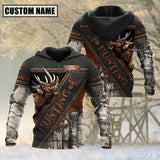 Maxcorners Custom Name Elk Hunting Leather 3D All Over Printed Clothes