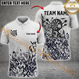 Maxcorners Funny Pixel Dart Master Personalized Name 3D Unisex Shirt