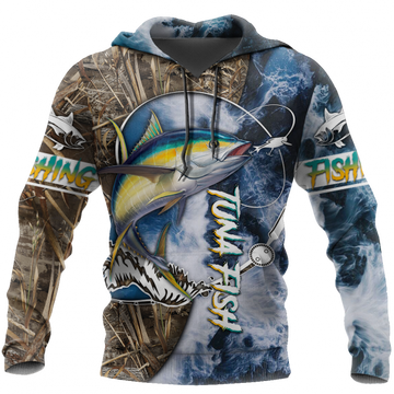 Maxcorners Life Tuna Fishing 3D Shirt