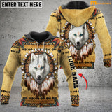 Maxcorners Personalized Native Wolf