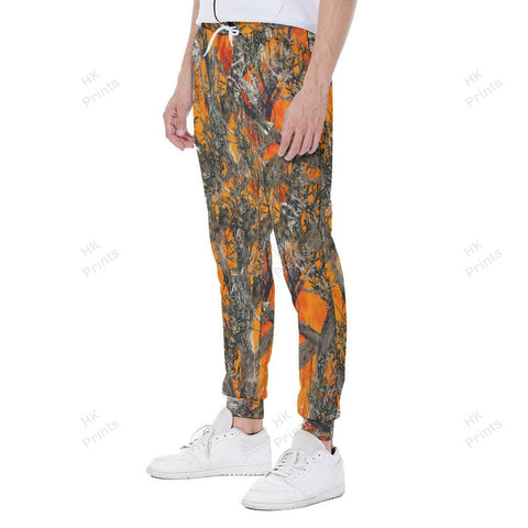 Maxcorners  Hunting Pattern Orange. Camouflage Hunting Apparels