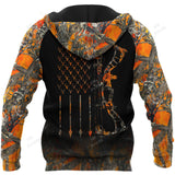 Maxcorners BowHunting Just The Tip I Promise Orange Camouflage Hunting Apparels