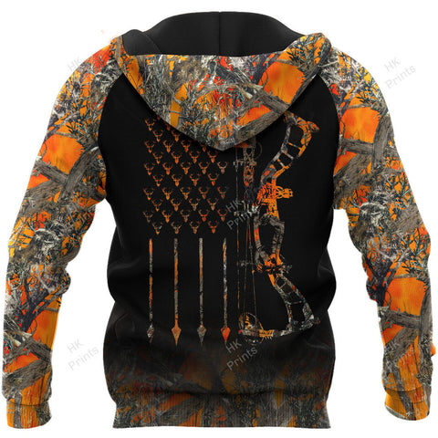 Maxcorners BowHunting Just The Tip I Promise Orange Camouflage Hunting Apparels