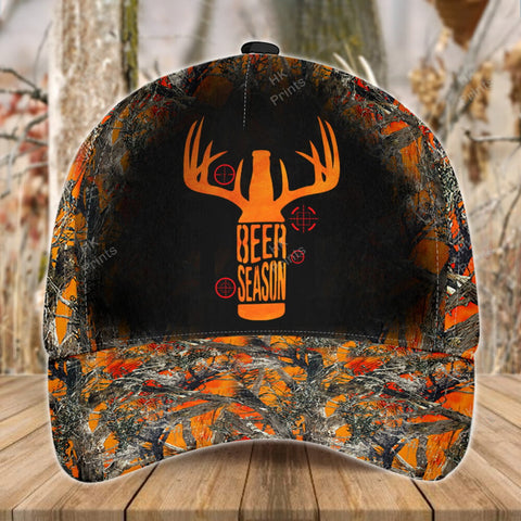 Maxcorners Beer Season Orange Camouflage Hunting Apparels