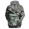 Maxcorners Trucker 3D Hoodie For Men And Women 3D Hoodie