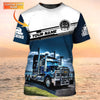 Maxcorners Tow Truck Driver Shirts, Big Truck T Shirts, Truck Driver Custom T-Shirt
