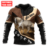 Maxcorners Personalized Name White Horse