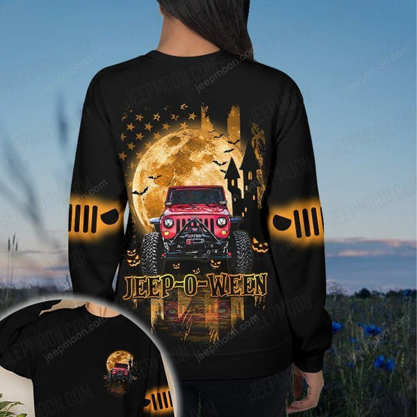 Maxcorners Jeep Car 3D Red  PT - Shirts