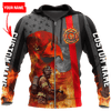Maxcorners Personalized The Fire-Fighting Effort 3D Shirt