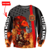 Maxcorners Personalized The Fire-Fighting Effort 3D Shirt