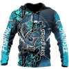 STRIPED BASS TATTOO COMBO HOODIE SWEATPANTS