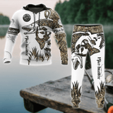 NORTHERN PIKE HUNTER CAMO FISHING COMBO HOODIE SWEATPANTS