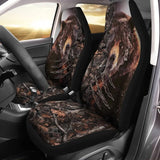 Maxcorners Bear Hunting Car Seat Cover