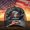 Maxcorners Premium U.S Multiple Service Veteran 3D Cap