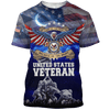 Maxcorners US Veteran - Home Of The Free - Because Of The Brave - Independence Day