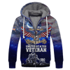 Maxcorners US Veteran - Home Of The Free - Because Of The Brave - Independence Day