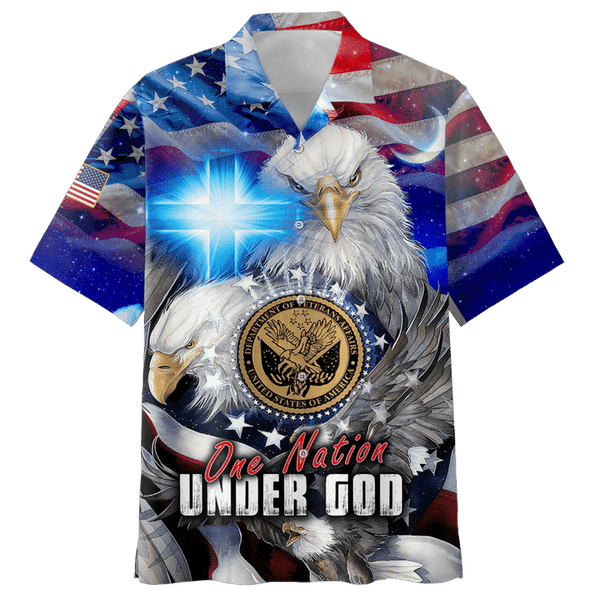 Maxcorners Us Veteran - One Nation Under God - Independence Day