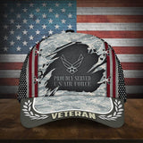 Maxcorners Proudly Served Multiservice U.S Veteran Cap