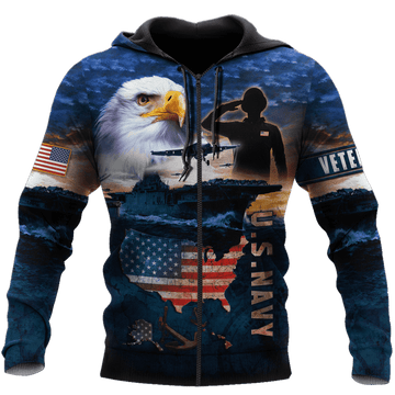 Maxcorners US Veteran - Eagle Us Navy Shirt