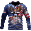 Maxcorners US Veteran - All Over Printed U.S Navy Veteran Unisex Shirts