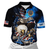Maxcorners US Veteran - Eagle All Over Printed U.S Navy Veteran Unisex Shirts