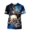 Maxcorners US Veteran - Eagle All Over Printed U.S Navy Veteran Unisex Shirts