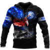 Maxcorners US Veteran - All Over Printed U.S Navy Galaxy Unisex Shirts