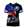 Maxcorners US Veteran - All Over Printed U.S Navy Galaxy Unisex Shirts
