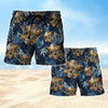 Maxcorners Scuba Diving Skull Aloha Mens Board Shorts